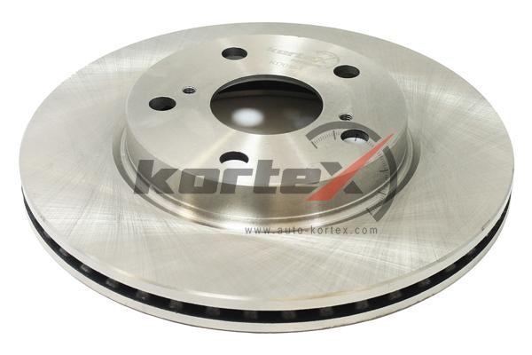 Диск тормозной TOYOTA Auris,Corolla (08-) передний вентилируемый (1шт.) KORTEX KD0164 KORTEX