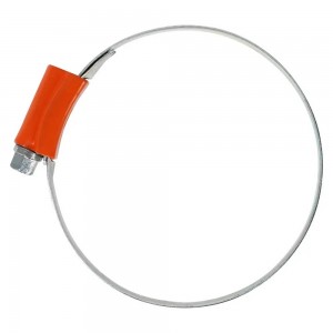 Хомут на патрубки AIRLINE червячный 58-75/11,7 мм PRO (усиленный, W1 оцинк.) 1 ш AHCB018 AIRLINE