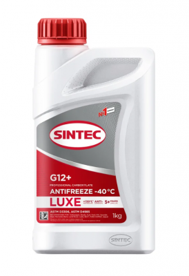Антифриз красный -40C 1кг G12+ LUXE SINTEC 990550 SINTEC