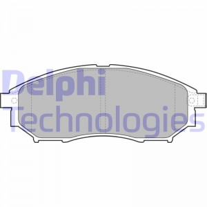 LP2030 колодки дисковые п.\ Nissan Murano 3.5 4WD 05> LP2030 DELPHI