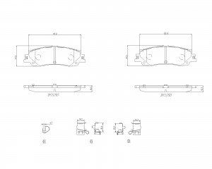 КОЛОДКИ ТОРМОЗНЫЕ ДИСКОВЫЕ, КОМПЛЕКТ TOYOTA LAND CRUISER 300 _J3_ 07/21- P83192 P83192 BREMBO