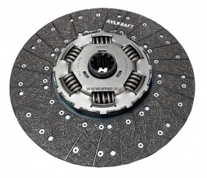 Диск сцепления SITRAK C7H с АКПП ZF TRAXON (КПП ZF16S2530) AVLKRAFT 70110424 AVLKRAFT