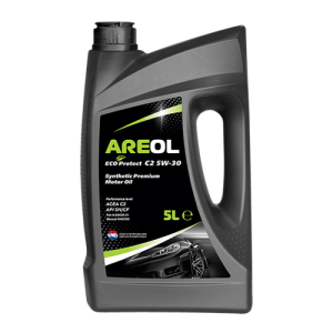 AREOL ECO Protect C2 5W30 (5L) масло моторное! синт ACEA C2, API SN/CF, Fiat 9.5 5W30AR071 AREOL