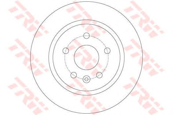 CHEVROLET CRUZE (2009>)/OPEL ASTRA J (2010>) 268 мм DF6340 TRW