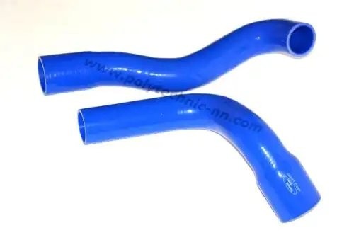 Патрубок радиатора ГАЗель Next дв. Cummins 2.8 (к-т 2шт) силикон (TECHNIK) A21R221303000 TECHNIK