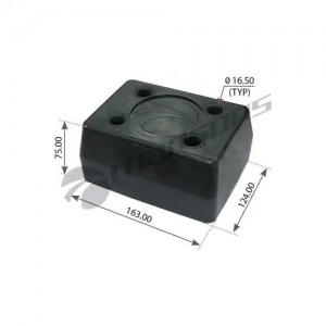 Отбойник резиновый (165х125х75) 120.414 MANSONS