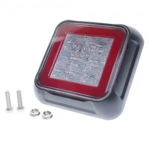 Фонарь задний универсальный светодиодный 12/24V c задним ходом MEGAPOWER 37017036 MEGA POWER