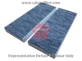 Фильтр салонный угольный  NISSAN FRONTIER 2,5 2005 -   NISSAN PATHFINDER 3,0 201 CAC1809S SAKURA