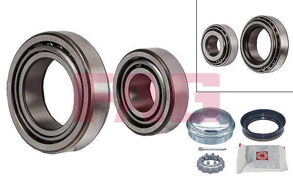Подшипник ступицы VW Caddy (95-04) AUDI A4 (97-01) (1.6/1.8/2.0) задней FAG 713 6103 70 FAG