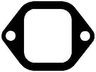 Прокладка коллектора MAN D25 выпускного (6х/8х/10) ELRING 638.951 ELRING
