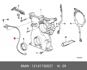 датчик положения коленвала!\ BMW E36 2.0i 24V 92>/E34 2.0i 24V 89> 12 14 1 730 027 BMW
