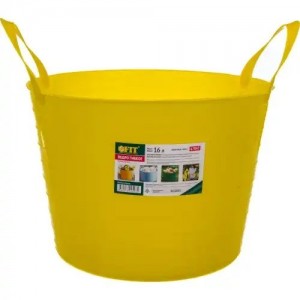 Ведро 16л пластик гибкое FIT 67847 FIT