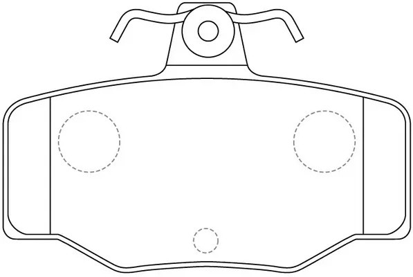 Колодки тормозные задние (NISSAN ALMERA N16, PRIMERA P10-11) BP22214 BP22214 SB NAGAMOCHI