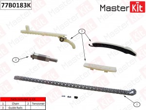 Комплект цепи ГРМ Mercedes-Benz CLA,C-Klass W204 M270/133 77B0183K 77B0183K MASTER KIT