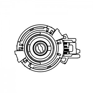 Группа контактная замка зажигания для а/м VAG Octavia II (09-)/Yeti (09-) (SCi 1 SCI 1806 START VOLT