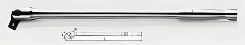 Вороток 1/2" CFAC1624 TOPTUL