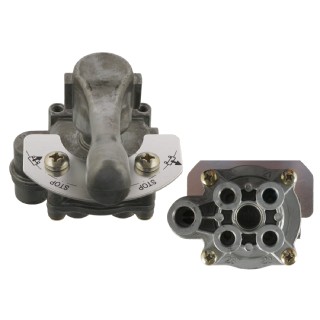 кран ручного управления пневмоподвеской М16*1.5/M12*1.5 MB/BPW/DAF 38128 FEBI BILSTEIN