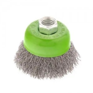 Кордщетка для УШМ "чашка" 65мм витая сталь СИБРТЕХ 746037 SIBRTEC