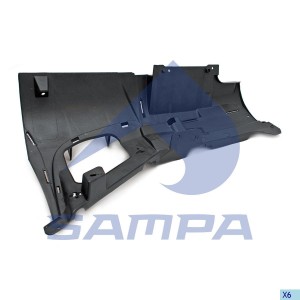 Дефлектор MERCEDES Axor 2 ver. кабины левый (внутренняя часть) SAMPA 18100635 SAMPA