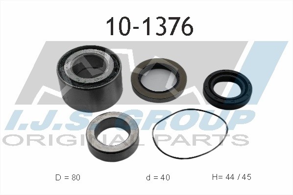 к-кт подшипника ступицы! задней\ Mitsubishi Pajero ll/lll 90> 101376 IJS GROUP