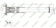 Пневмоамортизатор задний L=R MB M-Class(W164) GL-Class(X164) 2005/07- 2006/09- W SAR027 SENSEN
