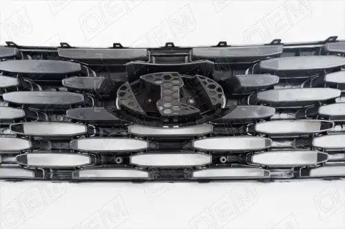 Решетка радиатора Hyundai Creta 1 2020-2021, глянцевая OEM3236 OEMPARTS