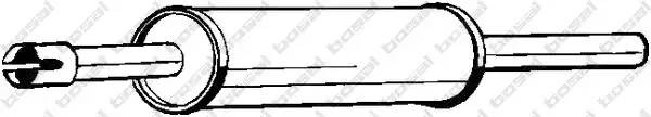 Резонатор VW Golf,Vento (91-99) (1.4/1.6/1.8/1.9 TD) BOSAL 233-701 BOSAL