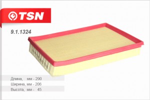 фильтр воздушный! Opel Corsa C 1.0-1.8/1.3CDTi/1.7Di/DTi 00> 911324 TSN