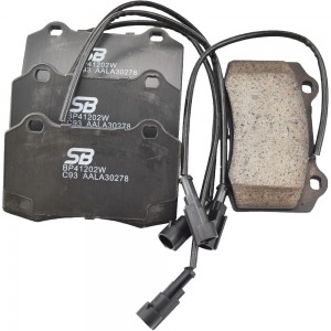 Колодки тормозные ALFA ROMEO 156 03.02-05.04, JAGUAR XJ8L 04.03-02.07, VOLVO V70 BP41202W SB NAGAMOCHI