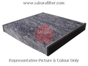 Фильтр воздушный салона TOYOTA Auris угольный SAKURA CAC11230 SAKURA