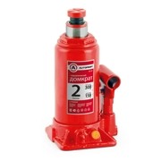 домкрат! бутылочный гидравл., 2 тонны, защита от перегруза, высота 158-308мм\ DG02 AUTOPROFI