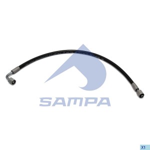 Шланг подъема кабины L=480 mm M12x2xM12x2x480 023201 SAMPA