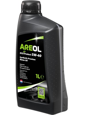 AREOL ECO Protect 5W40 (1L) масло моторное! синт.\ACEA C3, API SN/CF, VW 505.00/ 5W40AR060 AREOL