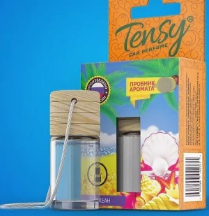 ароматизатор! TENSY (TB-08) подвесной, жидкость, бутылочка 'Океан'\ TB08 TENSY