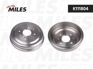 Барабан тормозной CHEVROLET AVEO 06-/SPARK 10- (GM 96470999) K111804 K111804 MILES