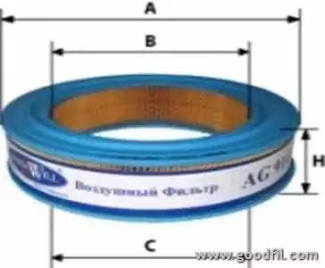 Фильтр воздушный AG914 AG 914 GOODWILL