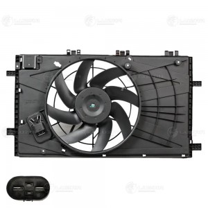 Э/вентилятор охл. для а/м Opel Insignia (08-) 1.6i/1.8i (с кожухом) (LFK 2107) LFK 2107 LUZAR