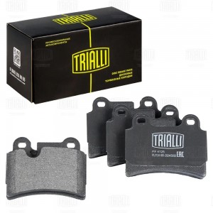 Колодки торм. VW Touareg (02-) диск. зад. т/с Brembo 86x70 (PF 4125) PF 4125 TRIALLI