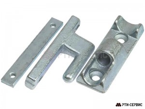 9069 Петля бортовая 120 мм с подкладкой 9069 RTI SERVIS