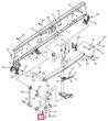 Шестигранная фланцевая гайка T39316 FAW
