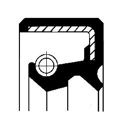 сальник ! 28x40x5.5 HMBR \ MB 01029608B CORTECO