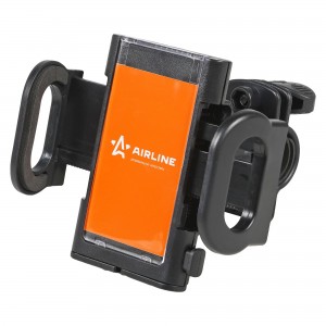 Держатель под смартфон/навигатор "AIRLINE" (для мотоцикла/велосипеда раздвижной) AMS-U-05 AIRLINE