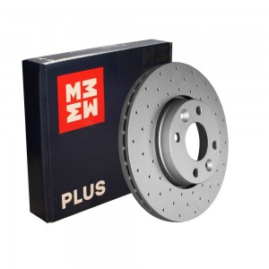 Тормозной диск передн. PLUS S Lada Largus с ABS 12- Nissan Micra III V 02- Renau M2000405S MARSHALL