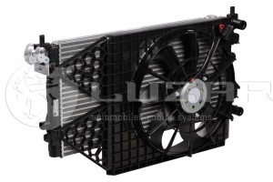 VW POLO (SED RUS) (2011>) Радиатор+конденсер+вентилятор LRK1853 LUZAR