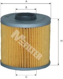 фильтр масляный!\ BMW E30/E34/E36 1.6i/1.8i 87-95 TE602 MFILTER AUTOMOTIVE FILTERS