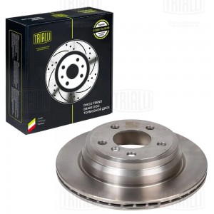 Диск торм. BMW X1 (E84) (09-)/1 (E81) (04-)/3 (E90) (05-) зад. d=300 (окраш.) (D DF261003 TRIALLI