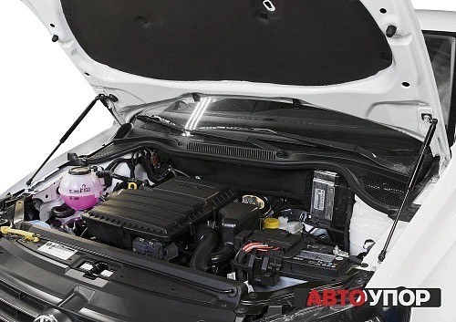 Амортизатор VW Polo (10-) капота (пружина газовая) комплект 2шт. АВТОУПОР UVWPOL012 AVTOUPOR