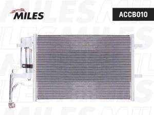 Радиатор кондиционера (паяный) MAZDA 3 1.6/2.0 03-) ACCB010 ACCB010 MILES