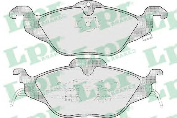 Комплект тормозных колодок 05P698 05P698 LPR