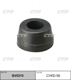 Втулка подвески DAEWOO Damas / Labo 1991 ~ перед прав.лев. GV0210 GV0210 CTR